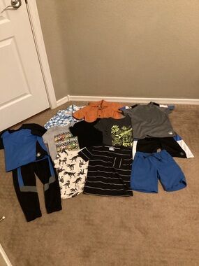 Cat & Jack Boys Mix - Blue, Black, Gray, Orange